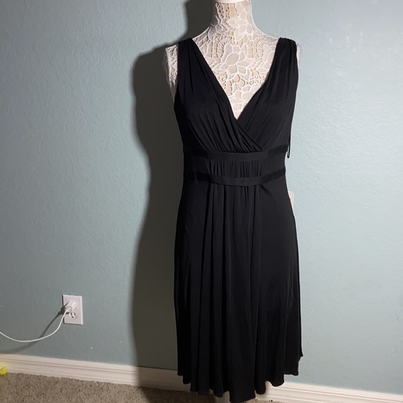 Nwt Moschino Cheap And Chic Sleeveless V Neck Dress Made In Italy - Picture 3 of 11